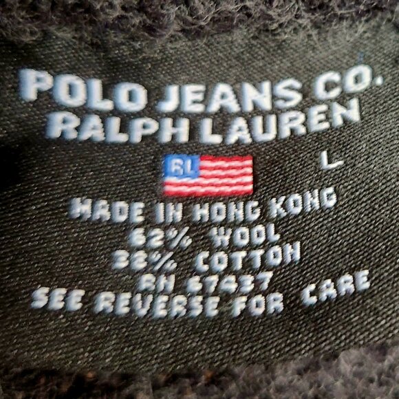 B'ful Vintage Ralph Lauren Cotton/wool blend Note hem, collar, cuffs Collar tie - Picture 3 of 4